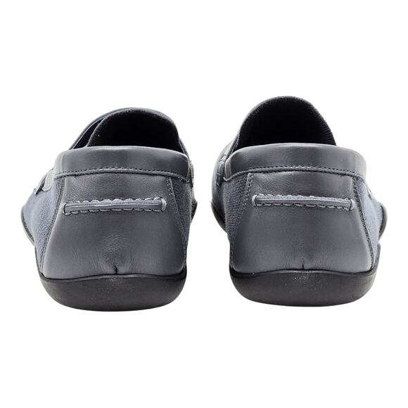 Harrys London Basel Knit Cotton Men\'s Loafers Charcoal US 11 EU 44 - New $495 main image 2